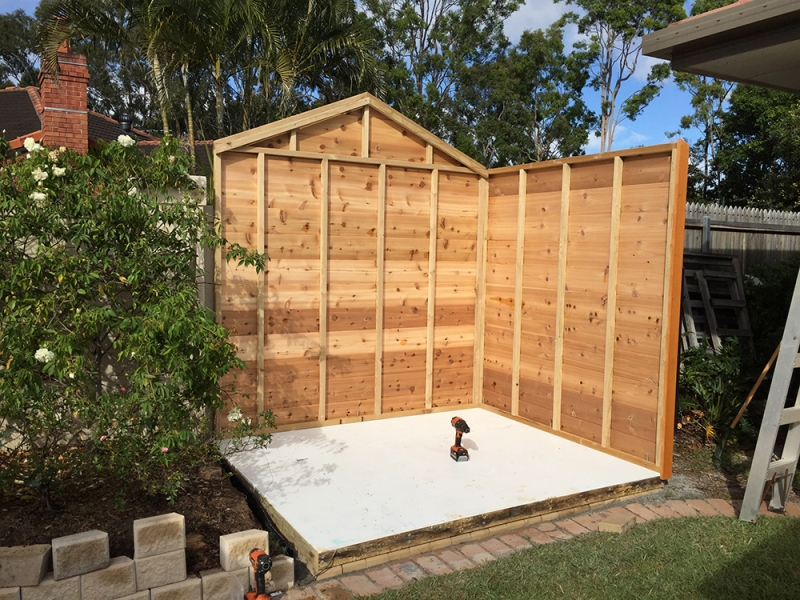 Timber Garden Shed  Garden Sheds  Custom Made  Redland 