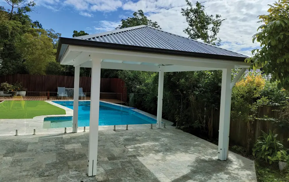 Gazebo with VJ Ceiling